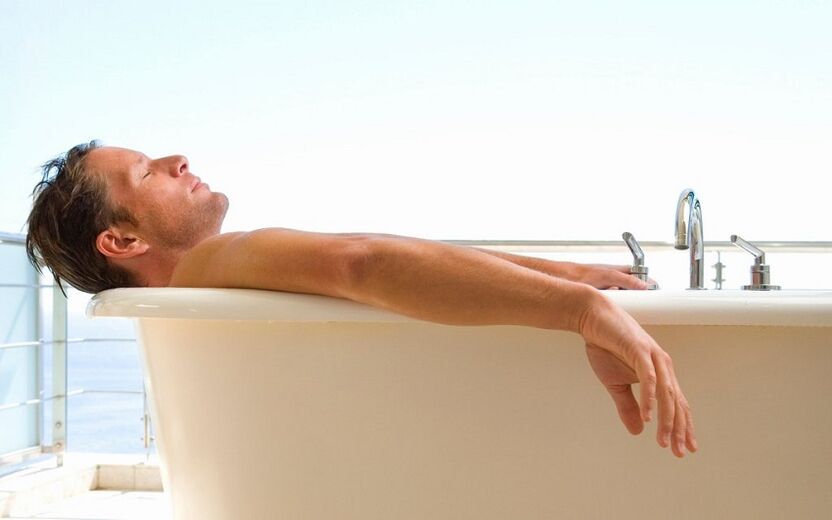 mandi air panas untuk prostatitis pada pria